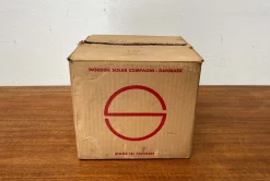 Dänische Mid-Century Modern Hängelampe aus Glas von Nordisk Solar, 1960er