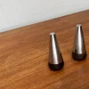 Dänische Mid-Century Pfeffer- & Salzstreuer von A&B Lundtofte, 1960er, 2er Set