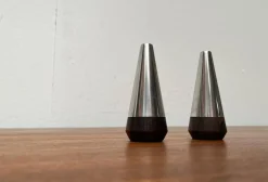 Dänische Mid-Century Pfeffer- & Salzstreuer von A&B Lundtofte, 1960er, 2er Set
