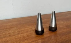 Dänische Mid-Century Pfeffer- & Salzstreuer von A&B Lundtofte, 1960er, 2er Set