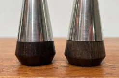 Dänische Mid-Century Pfeffer- & Salzstreuer von A&B Lundtofte, 1960er, 2er Set