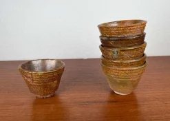 Dänische Mid-Century Studio Schnapsgläser, 1960er, 6 . Set