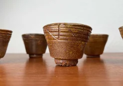 Dänische Mid-Century Studio Schnapsgläser, 1960er, 6 . Set