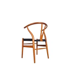 Dänische Modell Ch 24 Wishbone Esszimmerstühle von Hans Wegner für Carl Hansen & Son, 1970er, 10er Set
