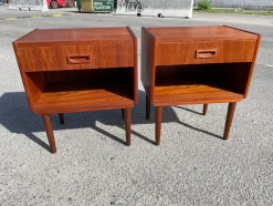 Dänische Nachttische aus Teak, 1967, 2er Set