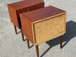 Dänische Nachttische aus Teak, 1967, 2er Set
