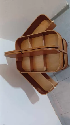 Dänische Nähkiste aus Teak, 1960er