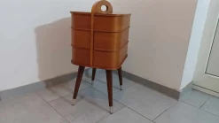Dänische Nähkiste aus Teak, 1960er