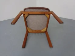 Dänischer Armlehnstuhl aus Teak & Leder von Dyrlund, 1970er