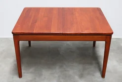 Dänischer Ausziehbarer Teak Esstisch von Glostrup Møbelfabrik, 1965