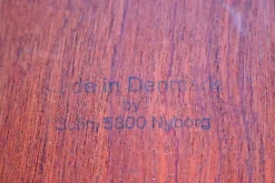 Dänischer Übertopf aus Teak mit Zinkwanne von Salin Furniture, 1970er