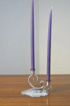 Dänischer Kerzenständer von Chr. Jensen, 1960er