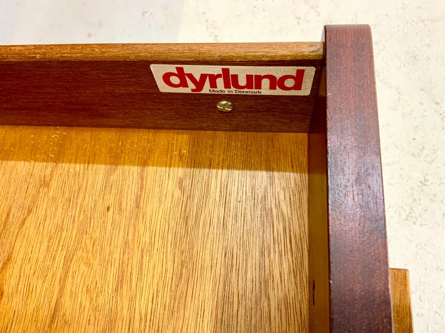 Dänischer Mid-Century Chief Schreibtisch von Dyrlund, 1960er