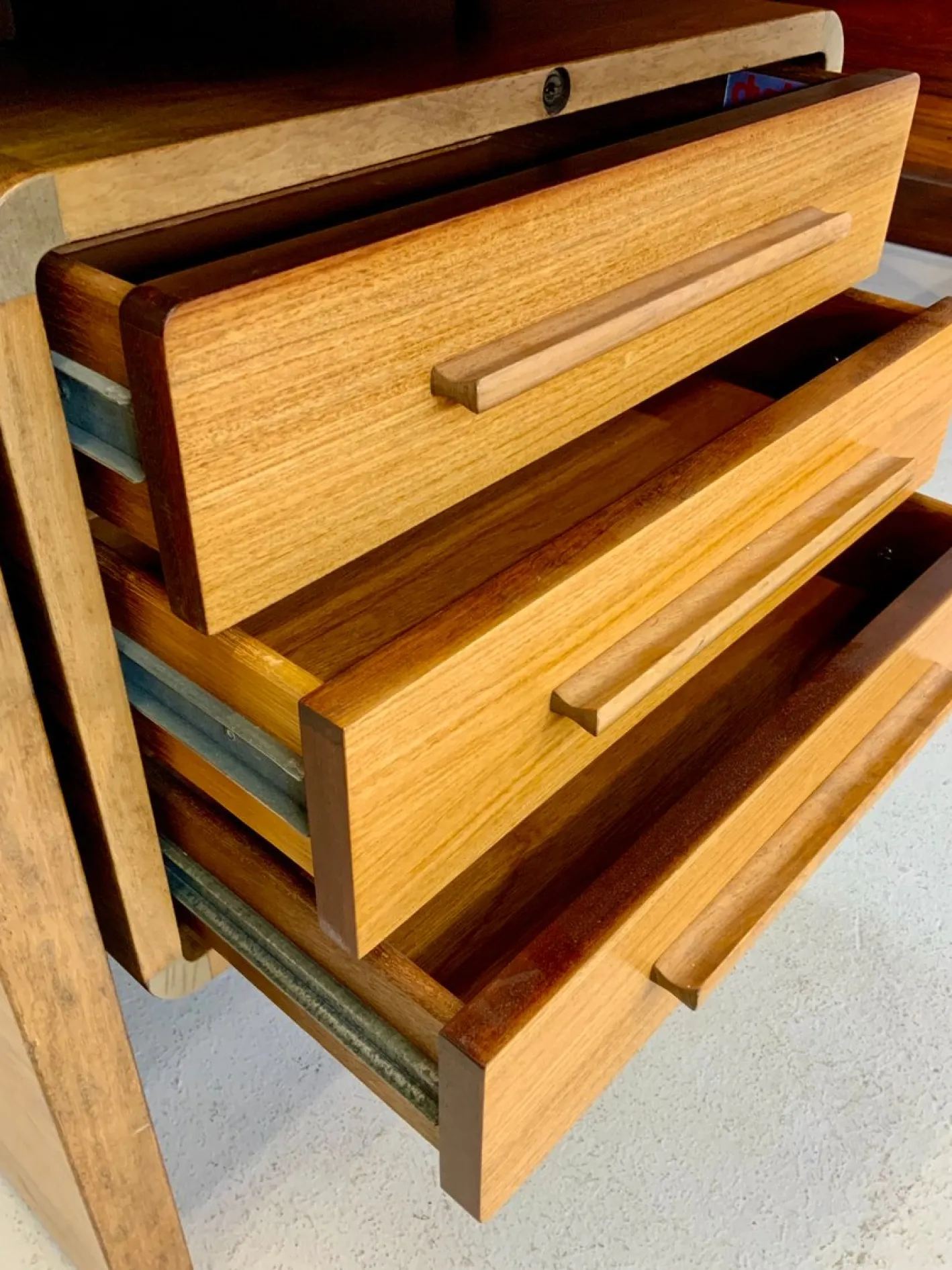 Dänischer Mid-Century Chief Schreibtisch von Dyrlund, 1960er