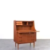 Dänischer Mid-Century Modern Teak Sekretär von Gunnar Nielsen für Tibergaard, 1960er
