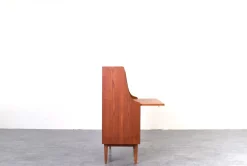 Dänischer Mid-Century Modern Teak Sekretär von Gunnar Nielsen für Tibergaard, 1960er