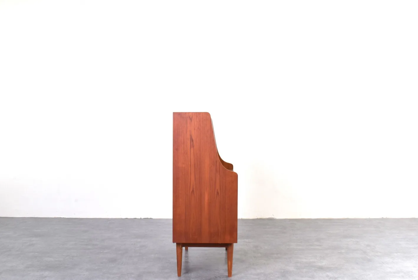 Dänischer Mid-Century Modern Teak Sekretär von Gunnar Nielsen für Tibergaard, 1960er