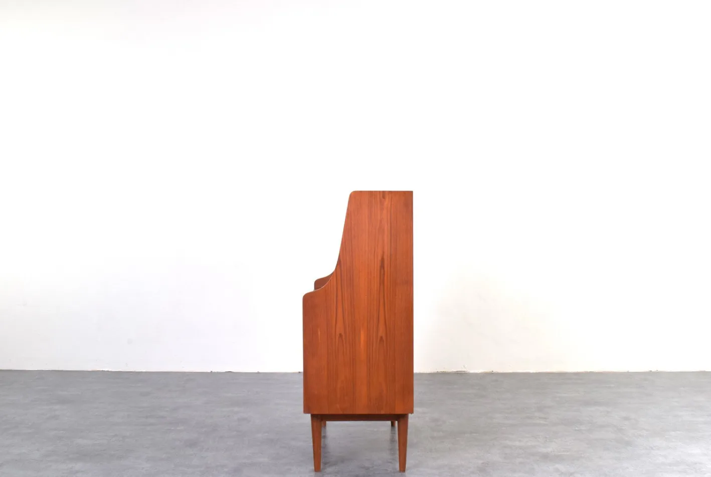 Dänischer Mid-Century Modern Teak Sekretär von Gunnar Nielsen für Tibergaard, 1960er