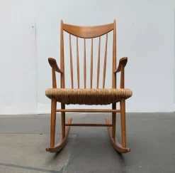 Dänischer Mid-Century Schaukelstuhl