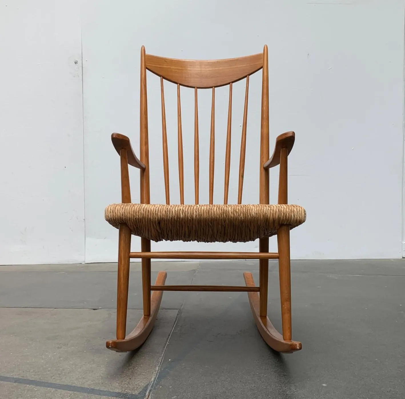 Dänischer Mid-Century Schaukelstuhl