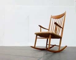 Dänischer Mid-Century Schaukelstuhl