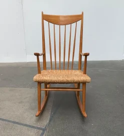 Dänischer Mid-Century Schaukelstuhl