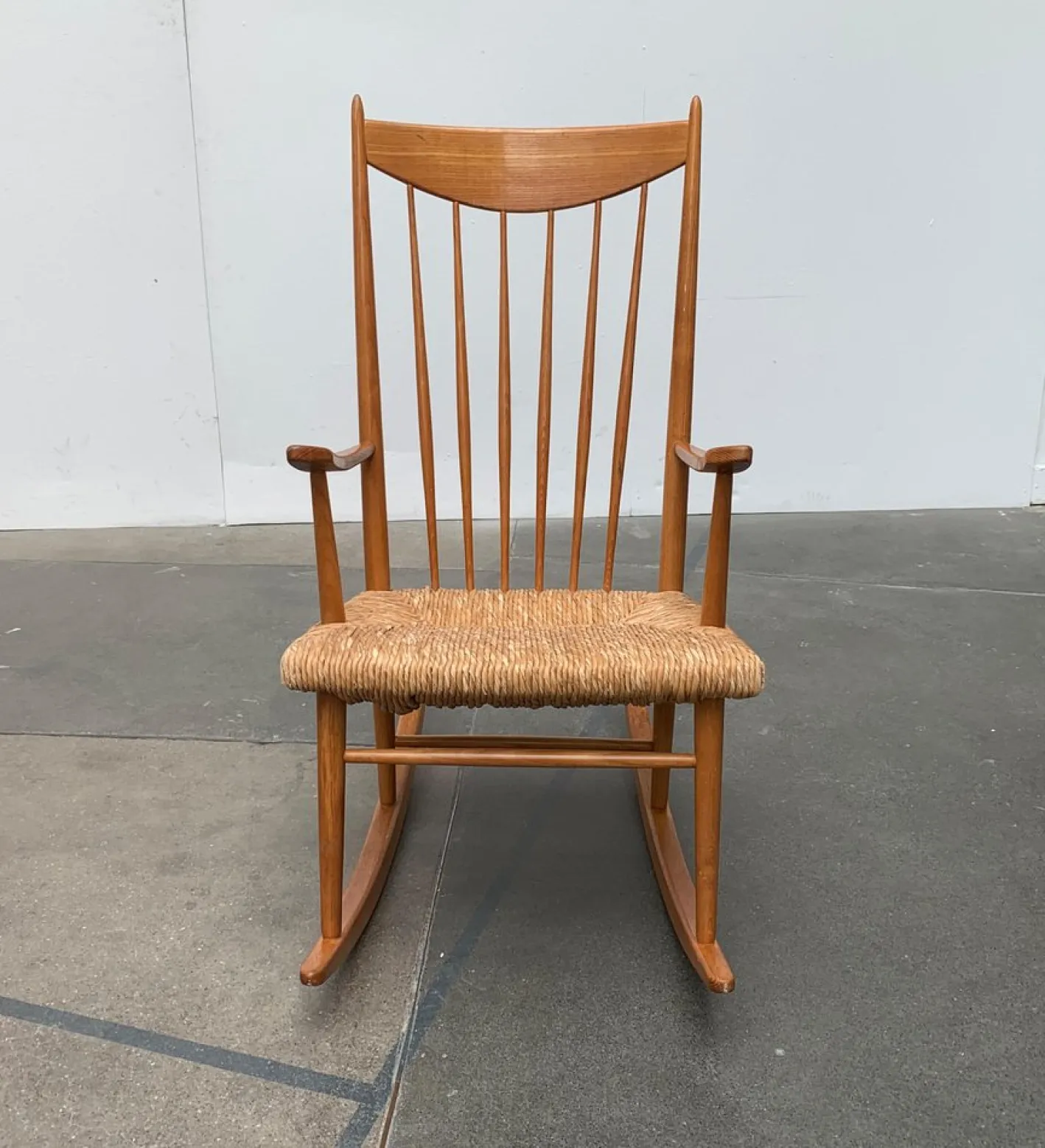 Dänischer Mid-Century Schaukelstuhl