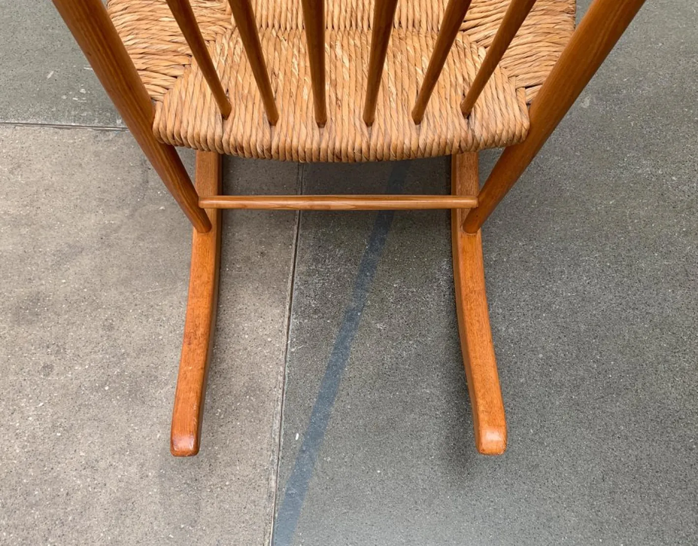 Dänischer Mid-Century Schaukelstuhl