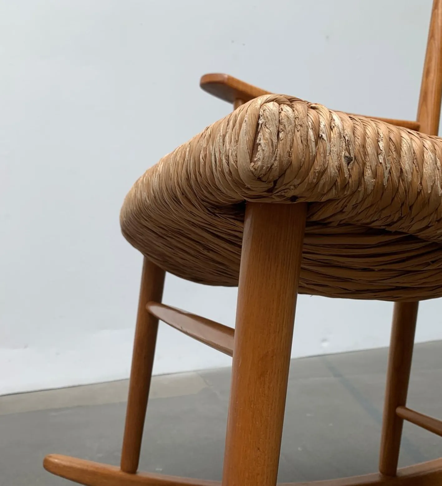Dänischer Mid-Century Schaukelstuhl