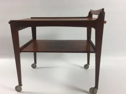 Dänischer Mid-Century Servierwagen aus Teak, 1960er