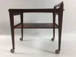 Dänischer Mid-Century Servierwagen aus Teak, 1960er