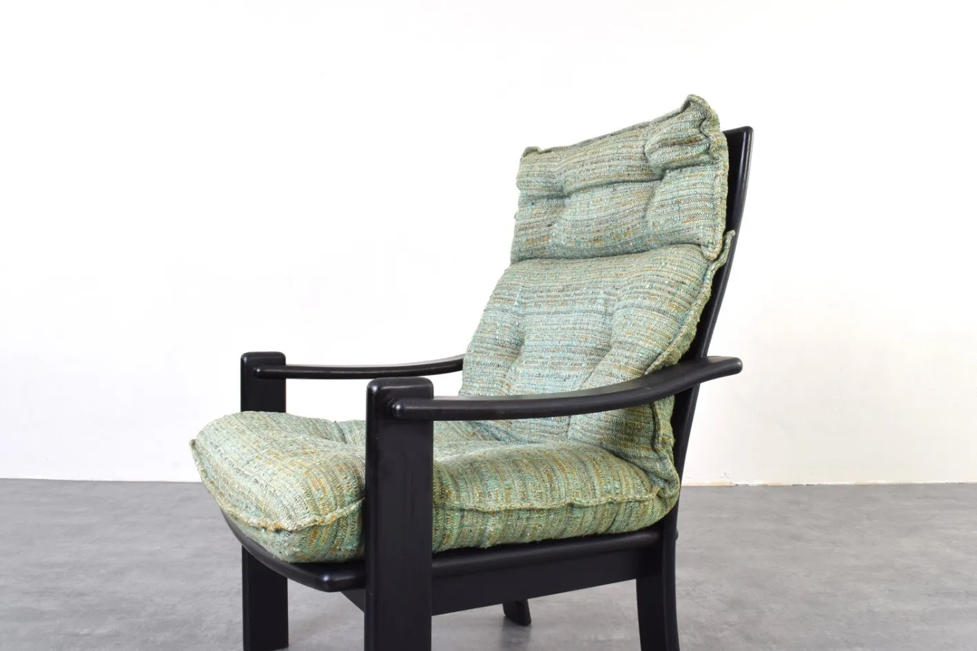 Dänischer Mid-Century Sessel & Couchtisch, 1970er, 3er Set