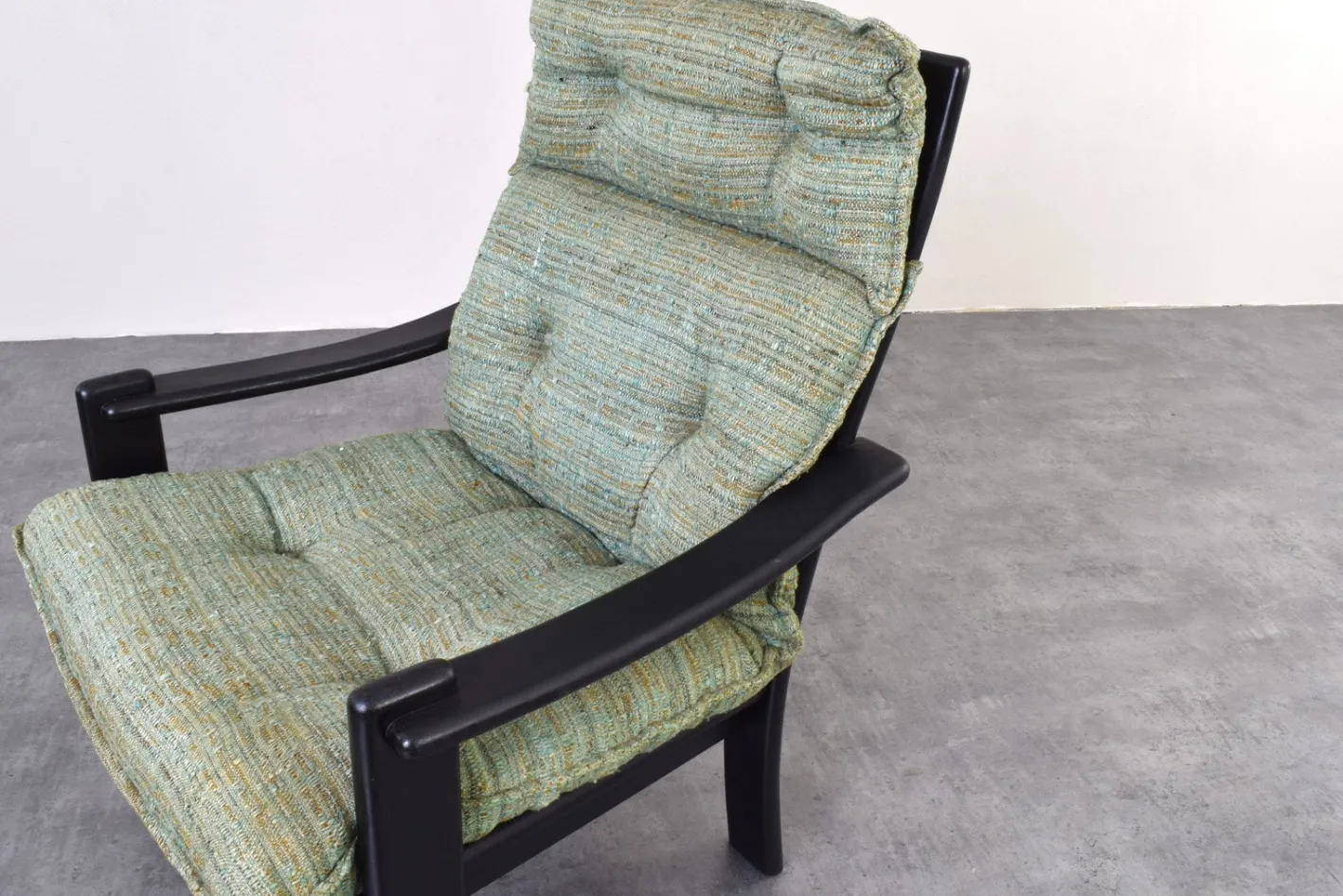 Dänischer Mid-Century Sessel & Couchtisch, 1970er, 3er Set
