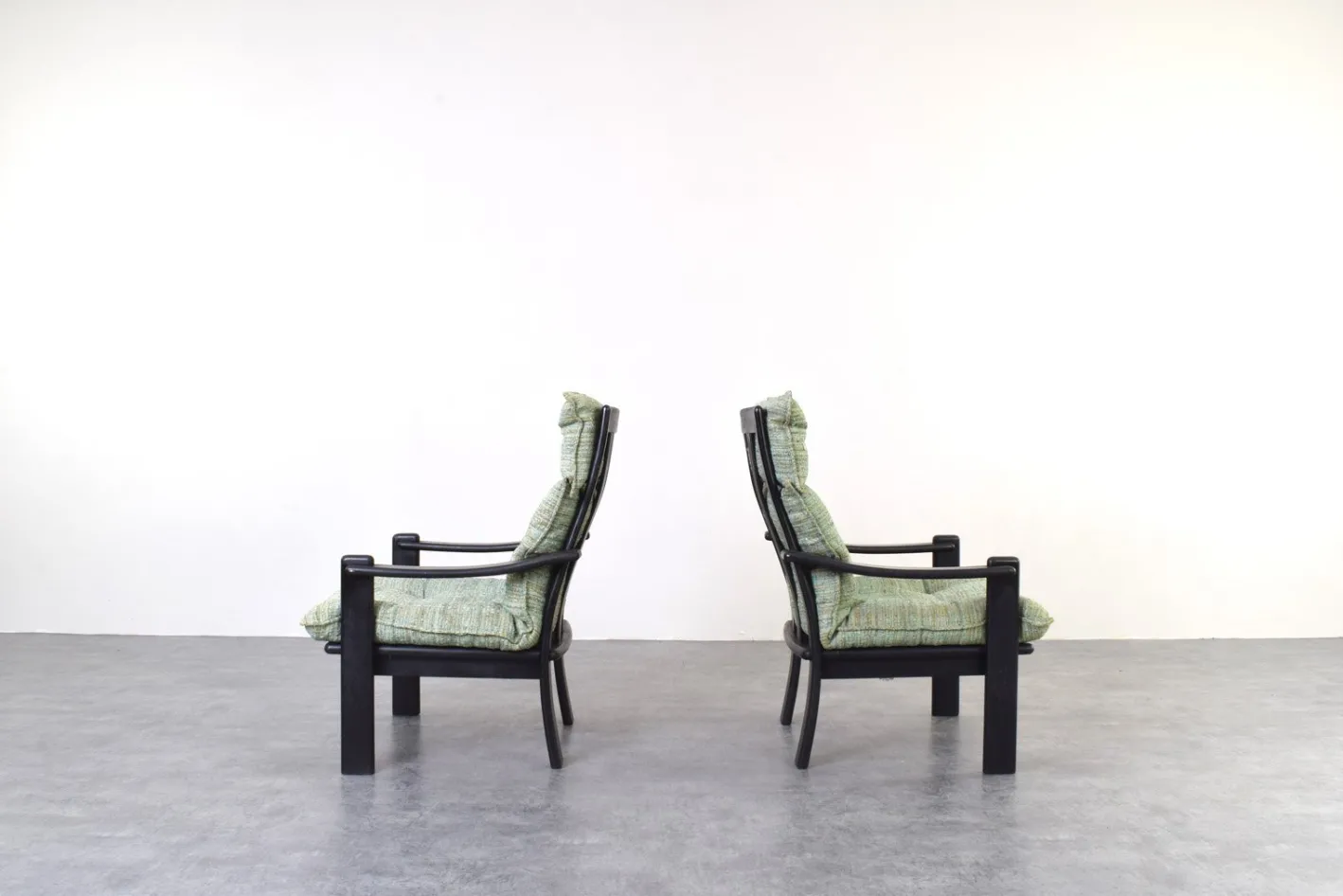 Dänischer Mid-Century Sessel & Couchtisch, 1970er, 3er Set