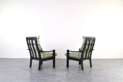Dänischer Mid-Century Sessel & Couchtisch, 1970er, 3er Set