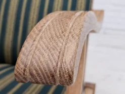 Dänischer Schaukelstuhl mit hoher Rückenlehne, 1950er