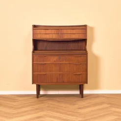 Dänischer Sekretär aus Teak, 1950