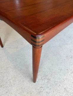 Dänischer Vintage Couchtisch aus Teak von Henry Klein für Bramin