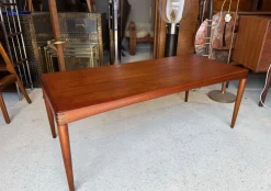 Dänischer Vintage Couchtisch aus Teak von Henry Klein für Bramin