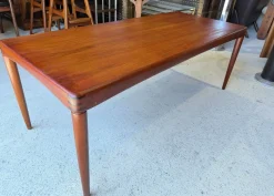 Dänischer Vintage Couchtisch aus Teak von Henry Klein für Bramin