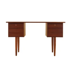 Dänischer Vintage Schreibtisch aus Teak, 1970er