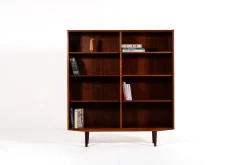 Dänisches Bücherregal aus Palisander von Hundevad & Co, 1960er