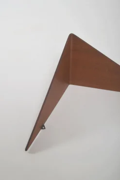 Dänisches Butterfly Wandregal, 1950er
