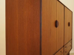 Dänisches Highboard aus Teak, 1960er