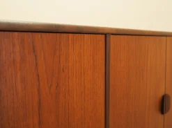 Dänisches Highboard aus Teak, 1960er