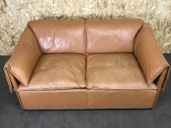 Dänisches Ledersofa von Niels Bendtsen Lotus für N. Eilersen Design, 1970er