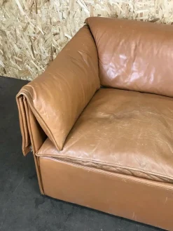 Dänisches Ledersofa von Niels Bendtsen Lotus für N. Eilersen Design, 1970er