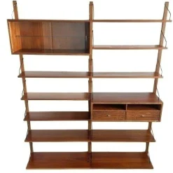 Dänisches Mid-Century Royal Wandregal von Poul Cadovius, 1950er