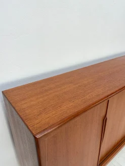 Dänisches Mid-Century Teak Highboard von Axel Christensen für Aco Møbler, 1960er