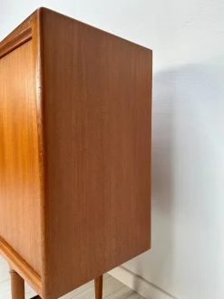 Dänisches Mid-Century Teak Highboard von Axel Christensen für Aco Møbler, 1960er